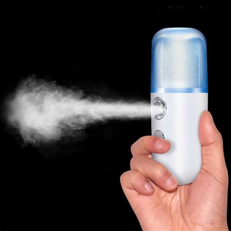 Women Cooling Nano Mist Sprayer Facial Body Nebulizer Steamer