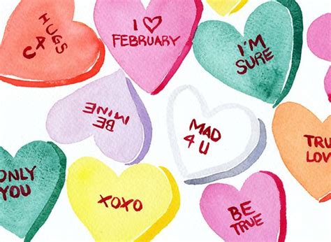 Happy February Still Love Conversation Hearts Happy February