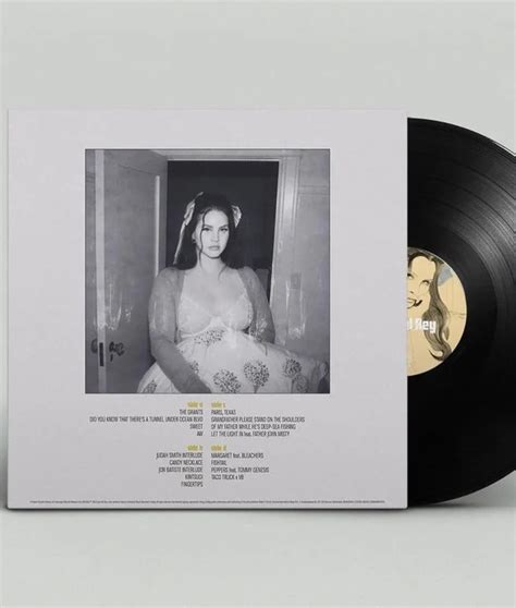 Lana Del Rey Reveals Tracklist Topless Artwork For New Album