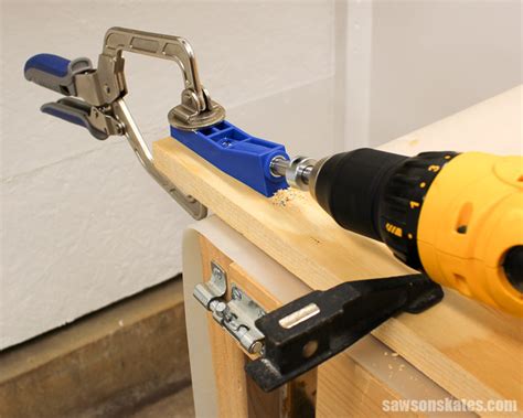 How To Use A Kreg Jig Mini Tutorial Saws On Skates