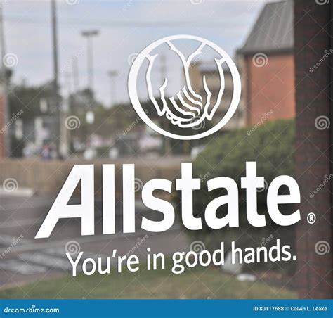 Allstate Insurance Sign Editorial Stock Photo Image Of Safeguard