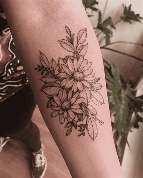 Daisy Tattoo Design Images Daisy Ink Design Ideas Tatoo Flowers