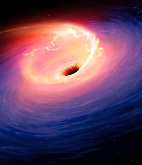 Astronomers Witness A Middle Weight Black Hole Devour A Star