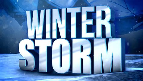 Round 2 Winter Storm Warning And Winter Weather Advisory Issued For