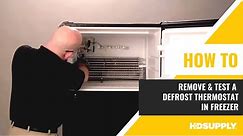 How to Test a Defrost Thermostat in Freezer | HD Supply