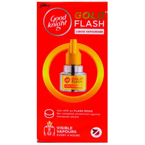 Good Knight Gold Flash Liquid Vapouriser 45 Ml Price Uses Side