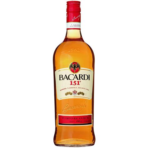 Purchase Bacardi 151 755 1 Liter Puerto Rico Rum Online Low Prices