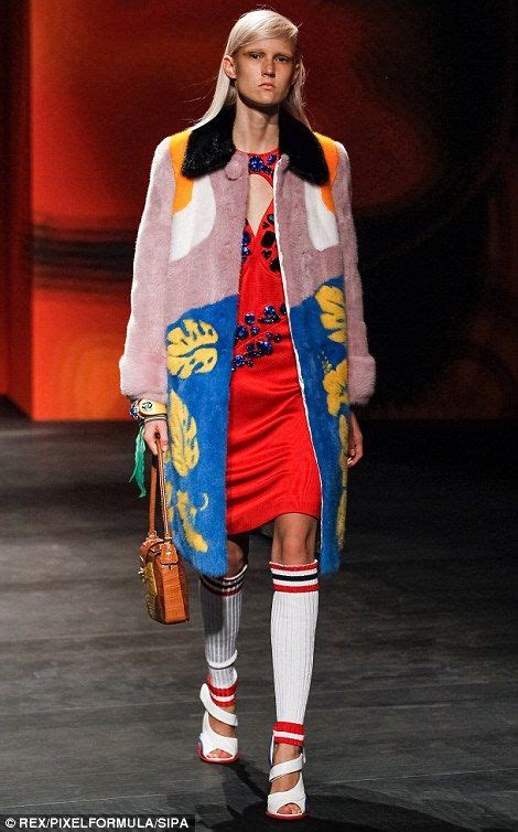 Embellishment Will Be A Huge Trend Next Summer If Miuccia Prada Has Her Way Milan Fendi Gucci