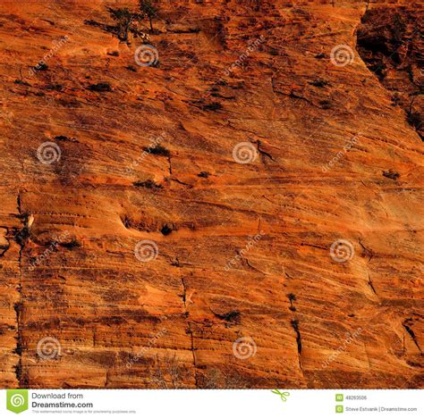 Sedimentary Sandstone Layers Stock Photo Image Of Ribs Pattern 48263506
