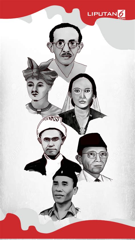 gambar pahlawan hitam putih - Penelope Tucker