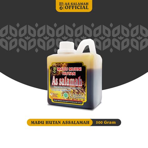 Jual As Salamah Madu Hutan Murni Riau Gram Shopee Indonesia