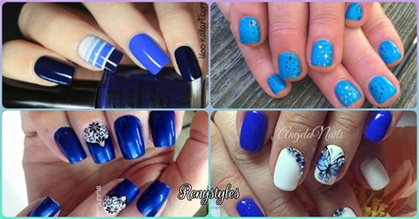 Beautiful Blue Nail Art Designs 2022 Archives Reny Styles
