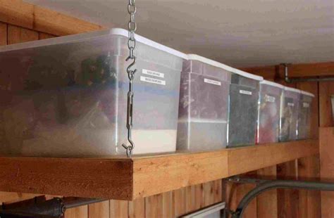 Garage Storage Lift System — Madison Art Center Design