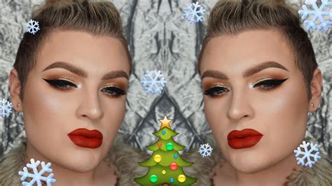 Holiday Glam Makeup Tutorial Makeupbyjaack Youtube