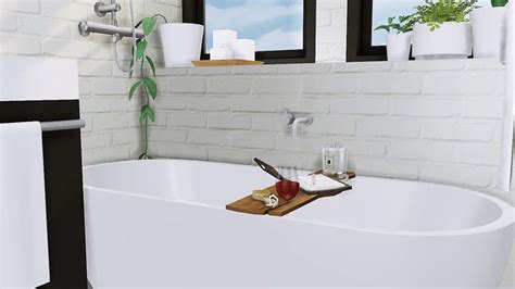 Ts4 Cc Finds Big Bathtub Trendy Bathroom Sims 4