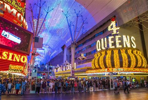 Las Vegas Fremont Street Experience Editorial Photography Image Of