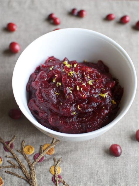 Cranberry Sauce With Orange And Cinnamon — Double Thyme