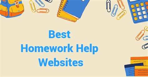 7 Best Homework Help Websites Educationalappstore