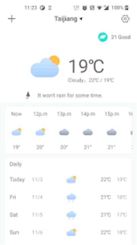 Weather Forecast For Android Download
