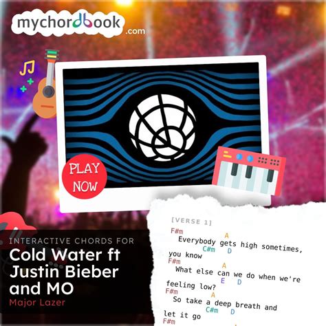 Major Lazer Cold Water Ft Justin Bieber And Mo Chords