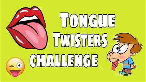 Tongue Twister Challenge For You Think English Tongue Twisters Otosection