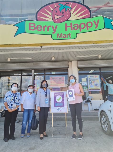 Its Official Officers From Dti Visited Berry Happy Mart