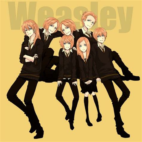 Weasley Members Harry Potter Anime Photo Harry Potter Images Harry