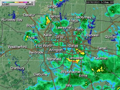 Here Comes The Rain Again Dallas Wednesday Weather