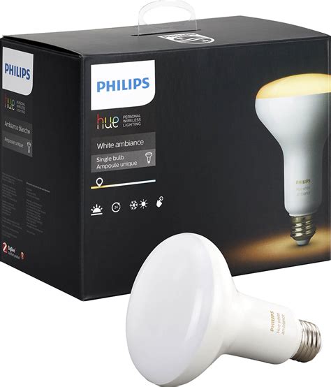 Philips Hue White Ambiance Dimmable Br30 Wi Fi Smart Led Floodlight