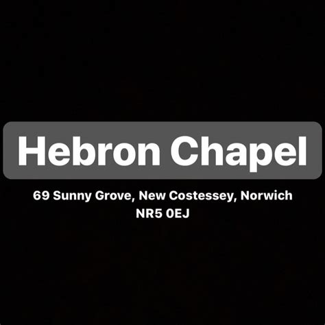 Hebron Chapel Norwich