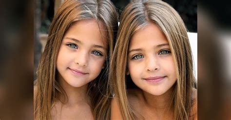 10 Year Old Identical Twins Who Look Just Like Jennifer Anniston