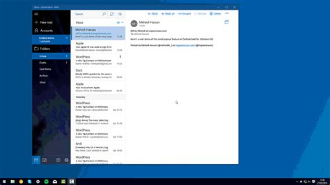 Windows 10 Mail App Einzelne E Mails Lassen Sich Bald Im Eigenen