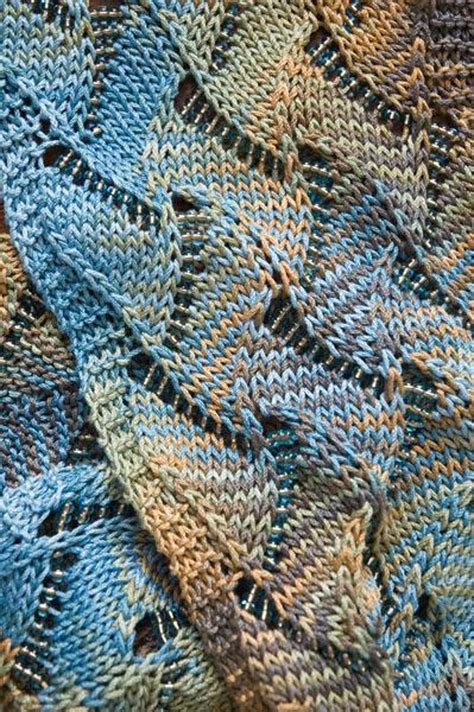Undulating Waves Craftsy Lace Knitting Patterns Knitting Patterns