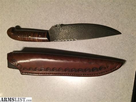 Armslist For Saletrade Native American Abenaki Hand Forged Knife