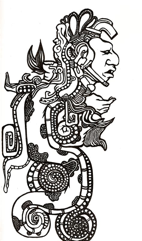 Mayan Art By Mjx20 On Deviantart Arte Maya Símbolos Mayas Arte