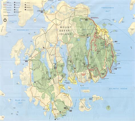 1up Travel Maps Of United States Us National Parks Monuments And