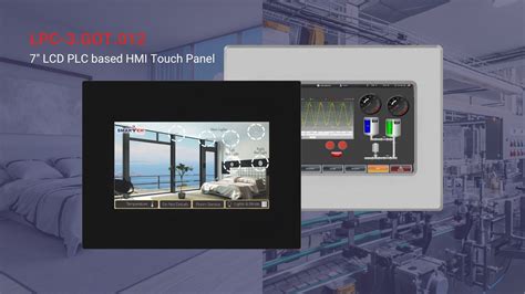 New Lpc 3got012 7 Lcd Plc Based Hmi Touch Panel Smarteh