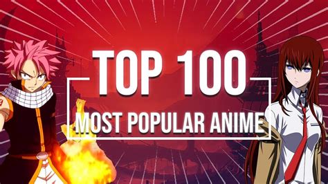 top 100 most popular anime of all time [hd 1080p] youtube