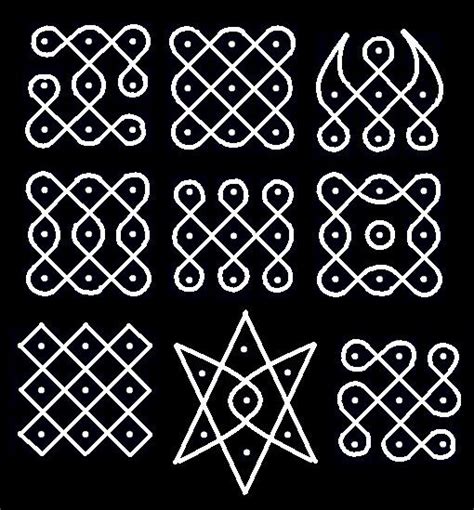 Kolam Designs Tutorial Kolam Kolam Designs Step By Step Kolam