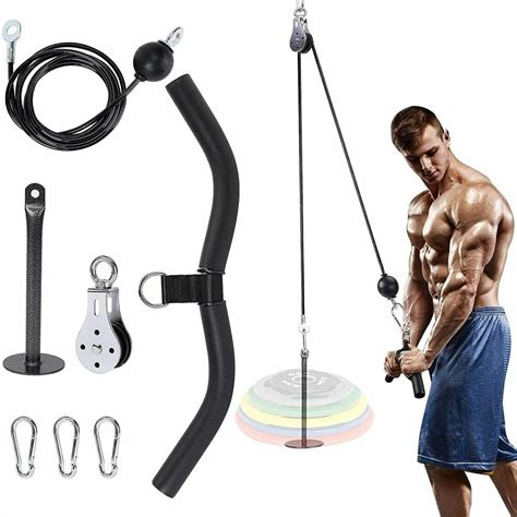 Cable Pulley Fitness Lat And Lift Pulley System Diy Pulley Cable