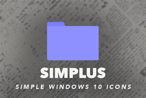 Simplus Windows 10 Simple Folder Icons By Devonix On