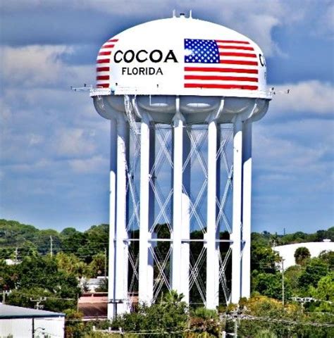 The Patriotic Cocoa Florida Water Tower Water Tower Tower Florida Water