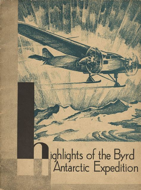 Highlights Of The Byrd Antarctic Expedition R E Byrd
