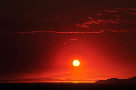 Free Stock Photo Of Red Red Sunset Sunset