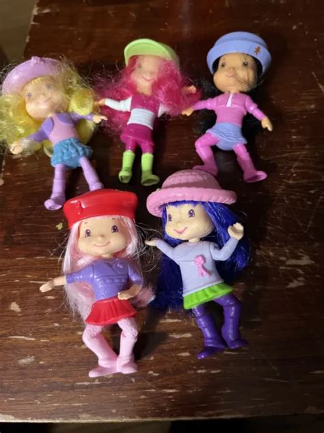 Mcdonalds Happy Meal Toys Strawberry Shortcake Set Of 5toy Doll