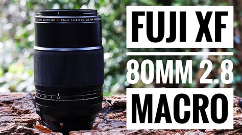 Fujifilm Fujinon Xf 80mm F28 R Lm Ois Wr Macro Au Meilleur Prix Sur