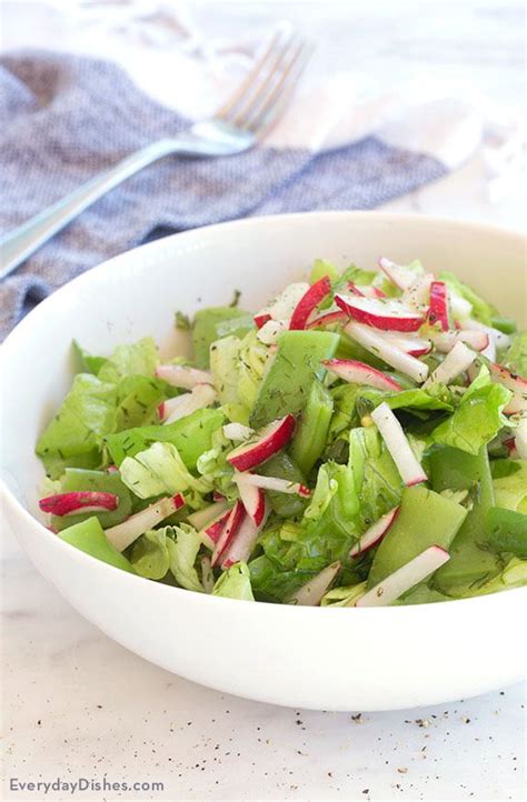 Bibb Lettuce Salad With Lemon Dill Dressing Recipe