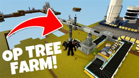 Insane Auto Afk Tree Farm Inf Wood In Roblox Islands Youtube