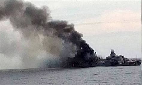 Us Shared Location Of Cruiser Moskva With Ukraine Prior To Sinking