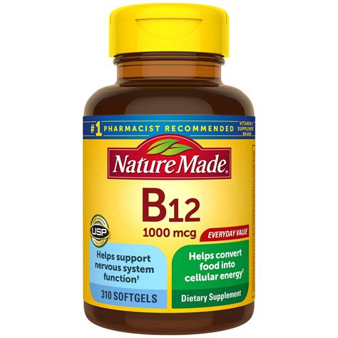 Nature Made Vitamin B12 Softgels 1000 Mcg 310 Ct